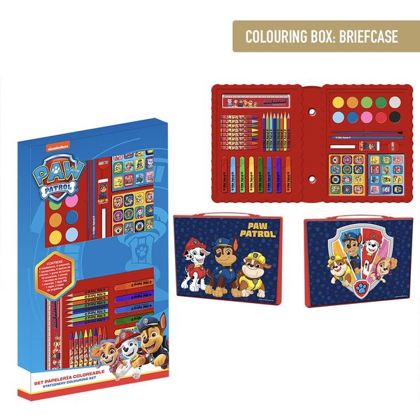 Paw Patrol COLOURING STATIONERY SET BOX PAW PATROL