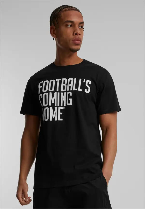 Merchcode Coming Home Logo Football Shirt Black