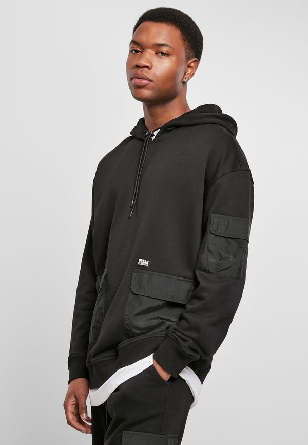 Urban Classics Commuter Hoody Black