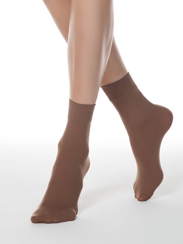 Conte Conte Woman's Socks Bronz