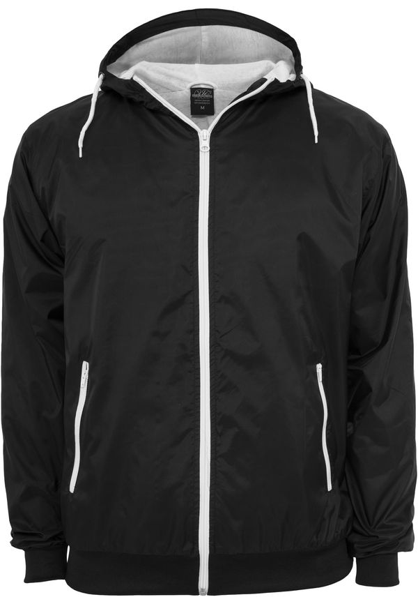 Urban Classics Contrast Windrunner blk/wht