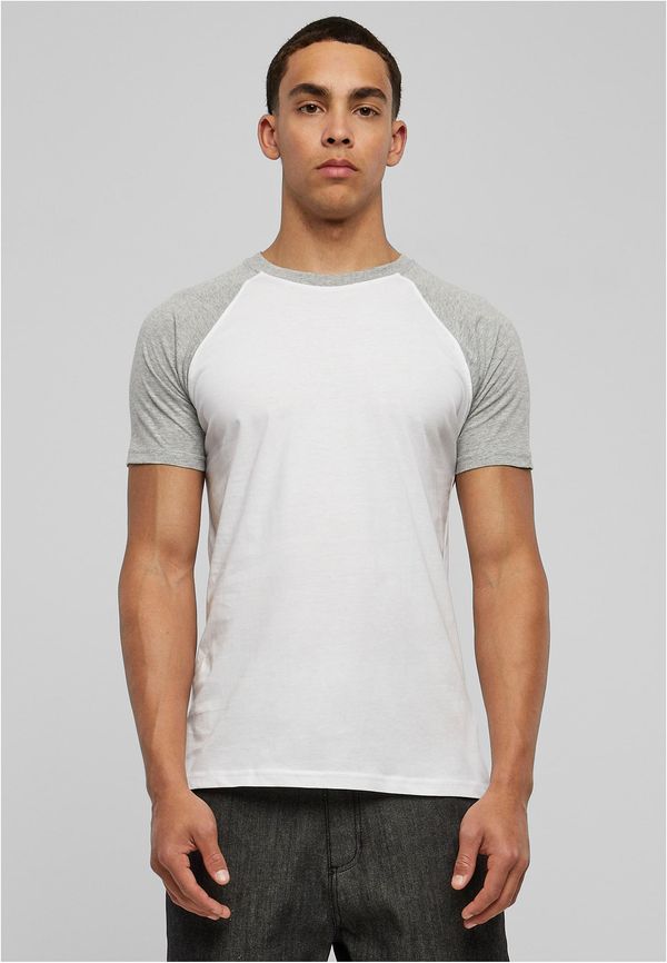 UC Men Contrasting raglan T-shirt wht/grey