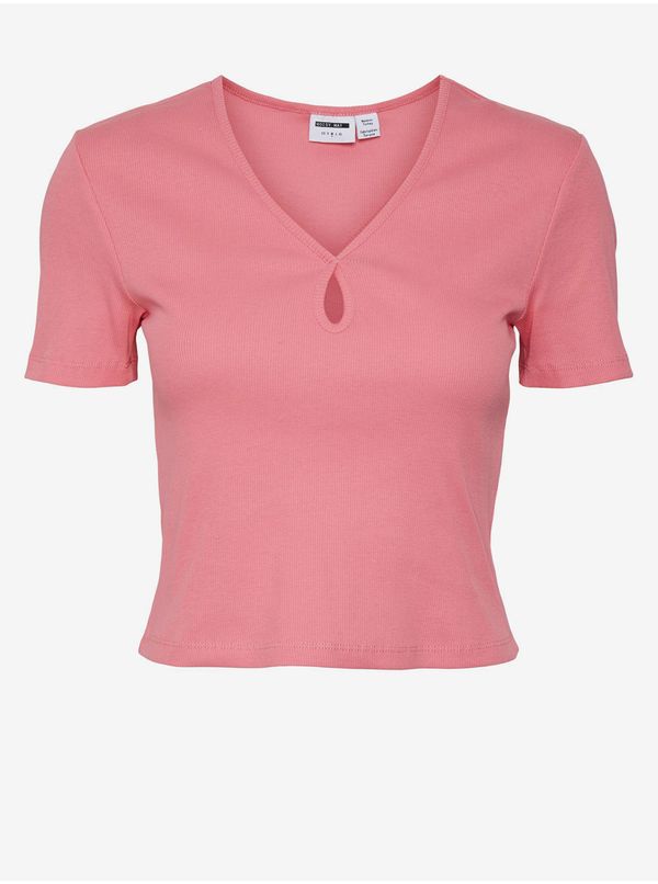 Noisy May Coral Women's Basic T-Shirt Noisy May Maya - Women