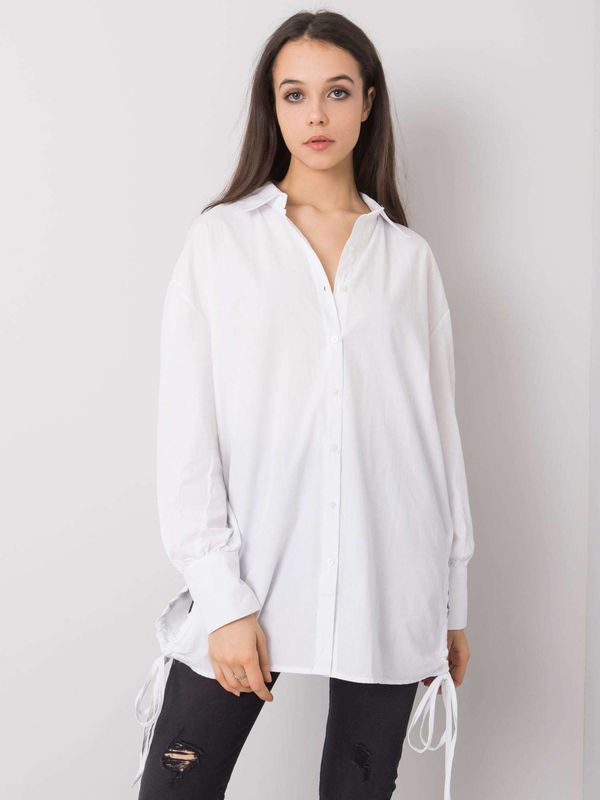 Fashionhunters Cordelia RUE PARIS white ladies shirt