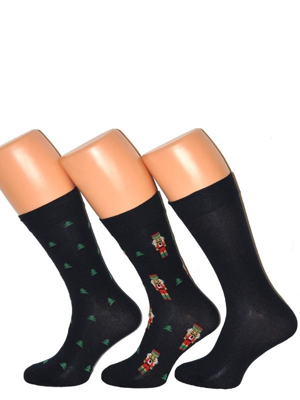 Cornette Cornette Premium A48 Christmas socks A'3 39-47 navy blue