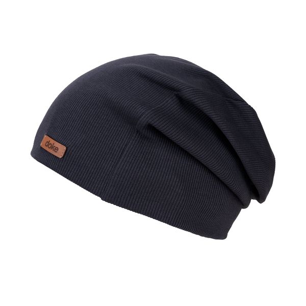 DOKE Cotton DOKE beanie organic black