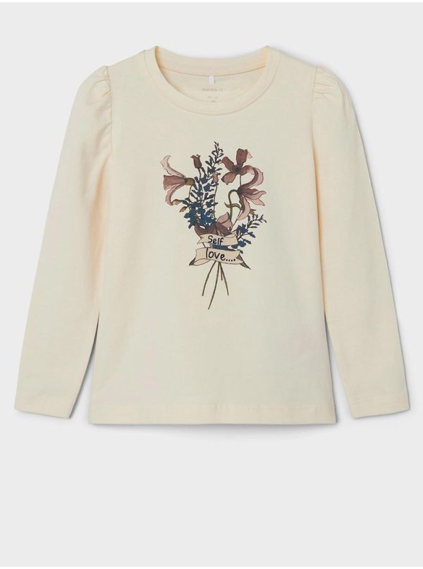 name it Cream Girly T-shirt name it Teresa - Girls