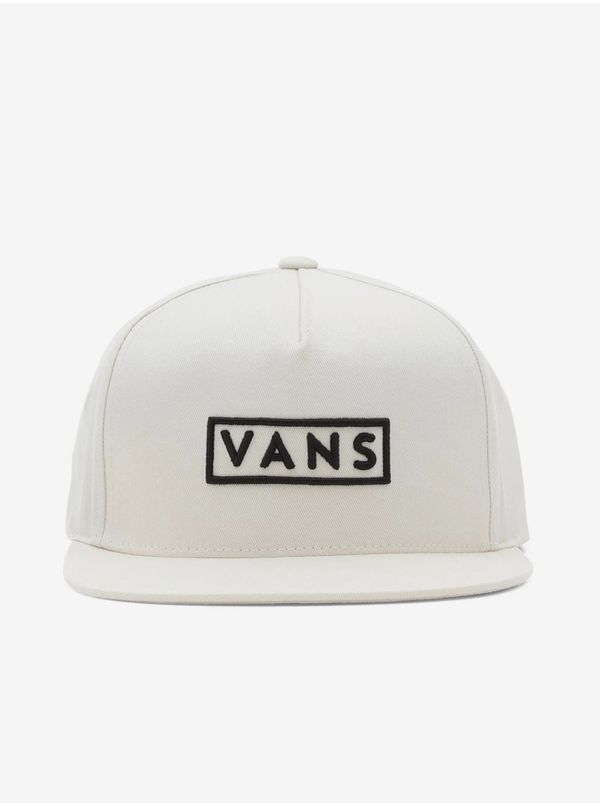 Vans Cream Mens Cap VANS MN EASY BOX SNAPBACK - Men