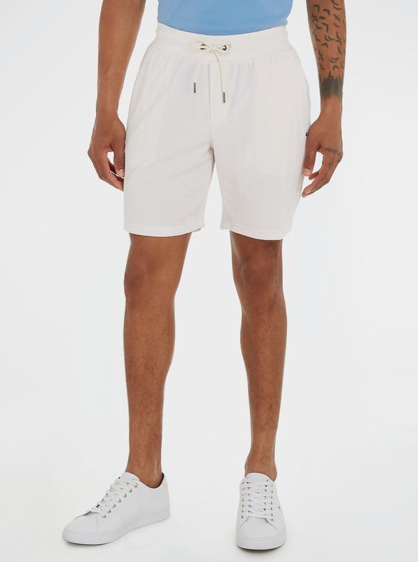 Tommy Hilfiger Cream Mens Shorts Tommy Hilfiger - Men