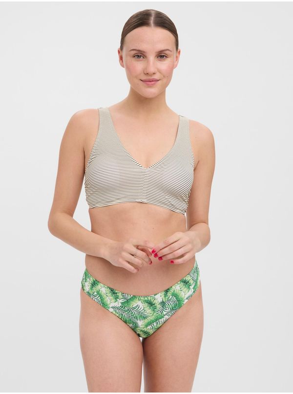 Vero Moda Cream striped bikini top VERO MODA Vivi - Women