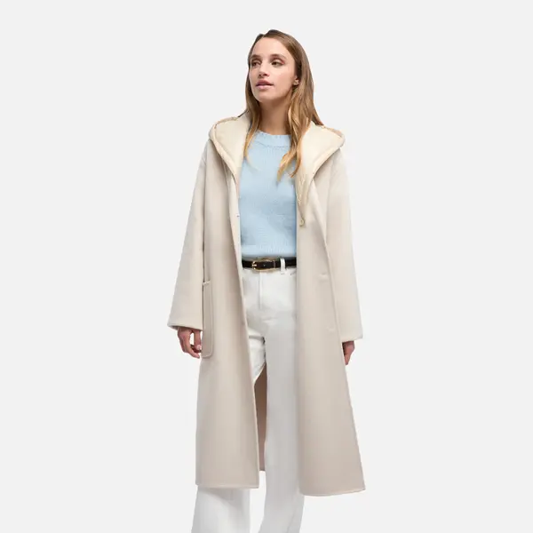 GEOX Cream Women's Coat Geox Rawelle - Women's