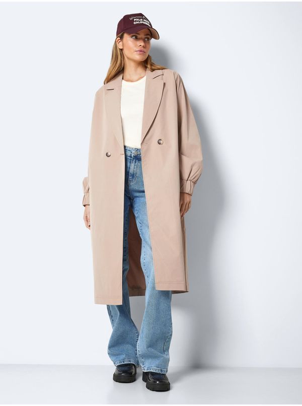 Noisy May Cream Women's Coat Noisy May Soffy - Women