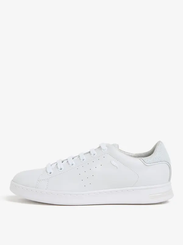 GEOX Cream women's leather sneakers Geox Jaysen - Women's