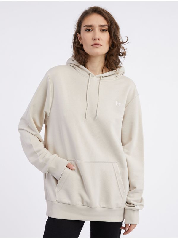 New Era Cream Women's Oversize Hoodie New Era Essentials - Women