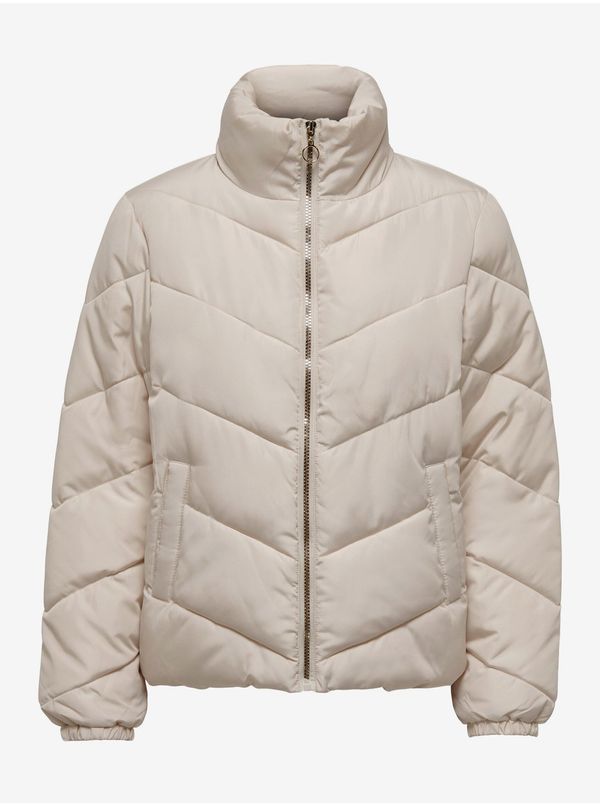 JDY Cream Women's Quilted Jacket JDY Finno - Women