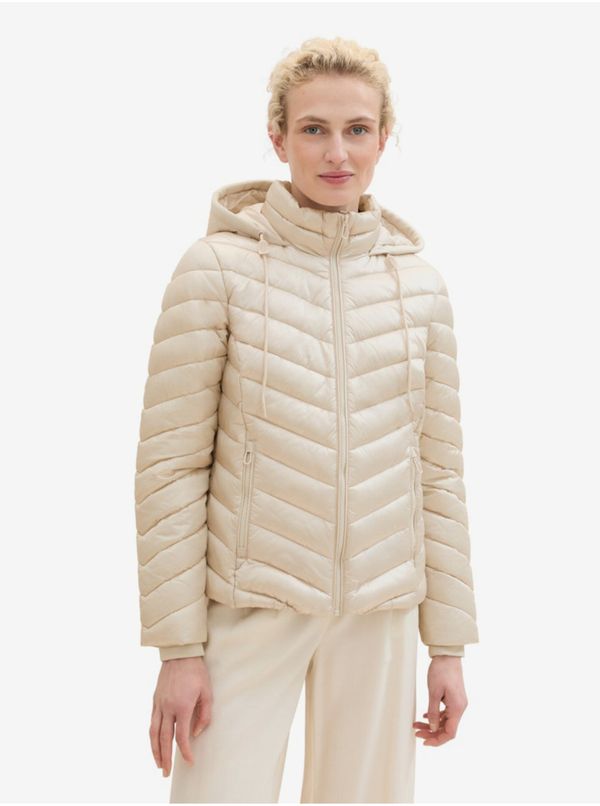 Tom Tailor Cream women's quilted jacket Tom Tailor - Women's