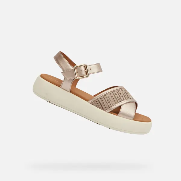 GEOX Cream women's sandals Geox Camalei - Women's