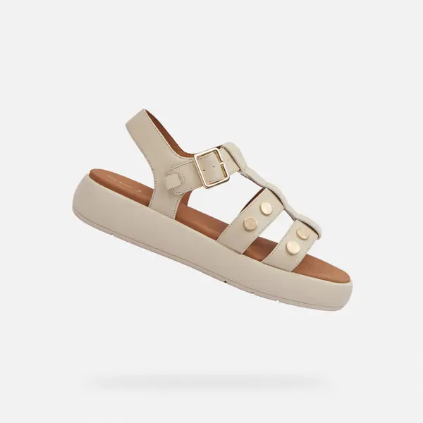 GEOX Cream women's sandals Geox Camalei - Women's