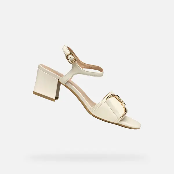 GEOX Cream women's sandals Geox Neeraklia 50 - Women's