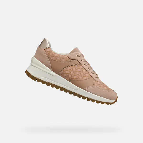 GEOX Cream women's sneakers Geox Desya - Women's