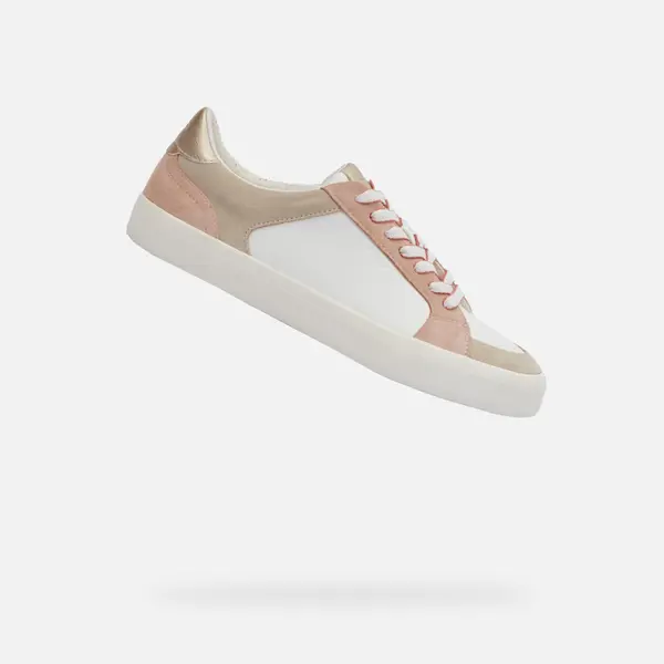 GEOX Cream women's sneakers Geox Emmeleny - Women's