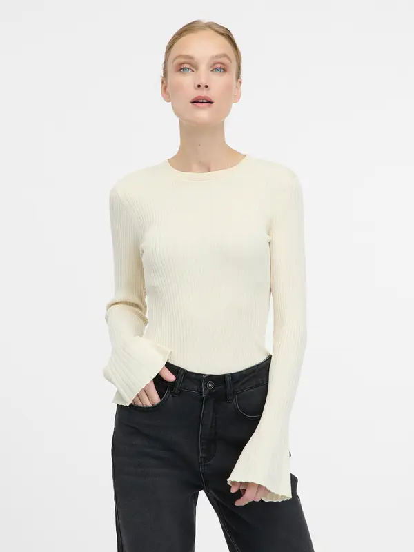 Orsay Cream Women's Sweater ORSAY - Women's