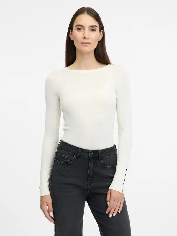 Orsay Cream Women's Sweater ORSAY - Women's