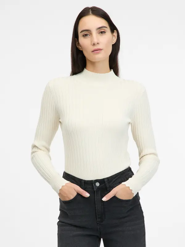 Orsay Cream Women's Sweater ORSAY - Women's