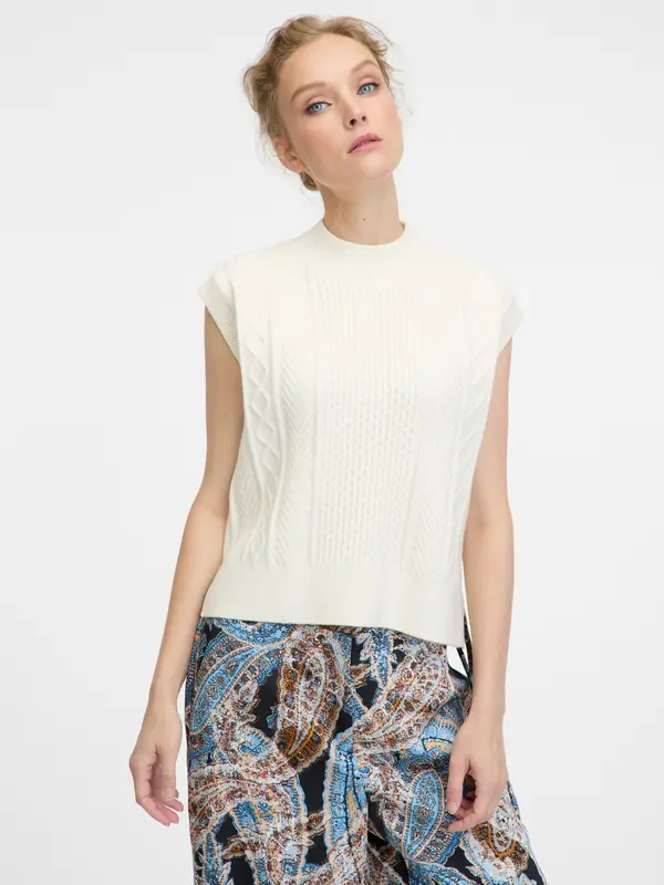 Orsay Cream Women's Sweater ORSAY - Women's