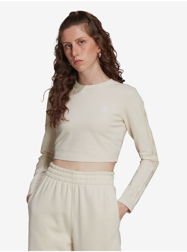 Adidas Creamy Womens Crop Top adidas Originals - Women