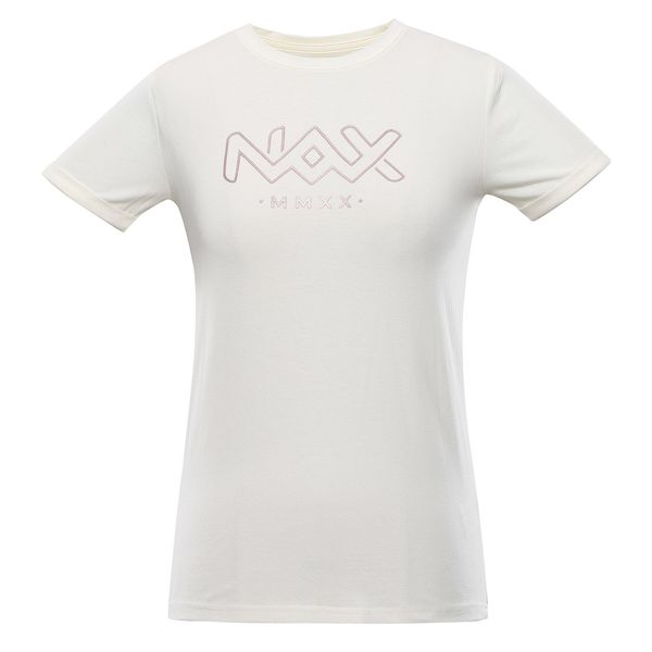 NAX Creamy women's T-shirt NAX EMIRA