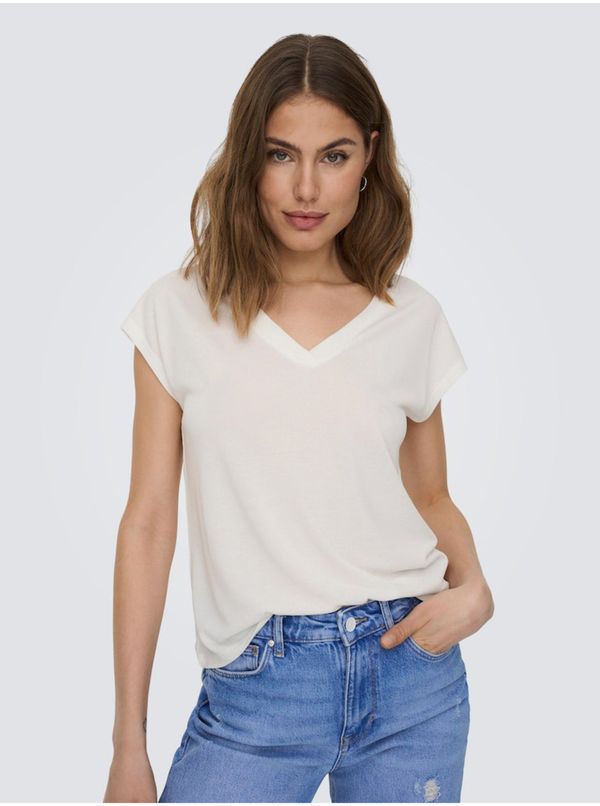 Only Creamy women's T-shirt ONLY Free