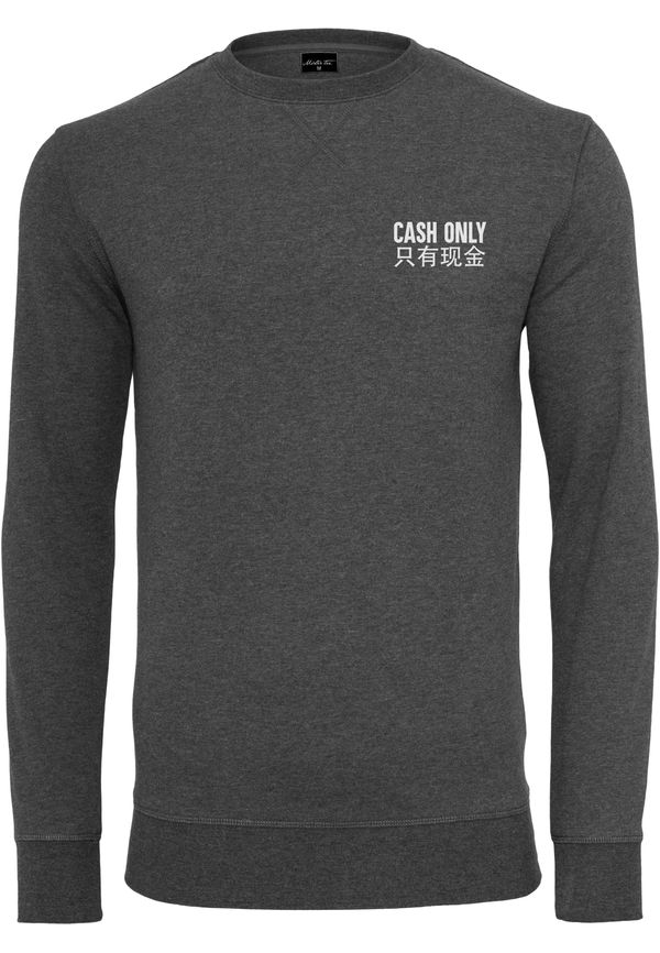 MT Men Crewneck Charcoal Cash Only