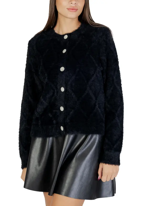 Jacqueline de Yong Črn kardigan Jacqueline De Yong