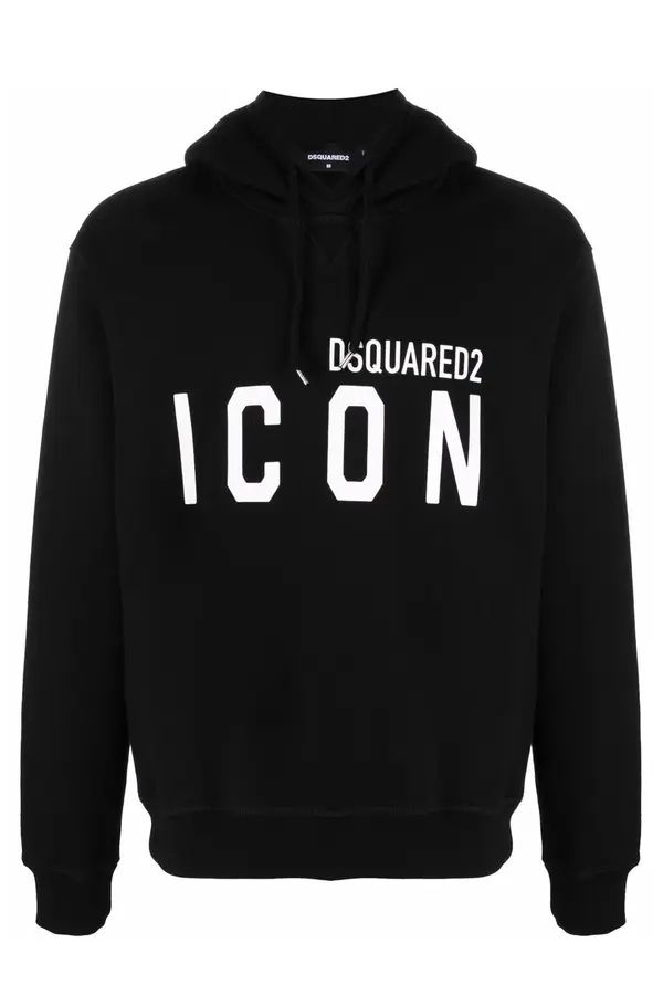 Dsquared Črn pulover Dsquared2 ICON