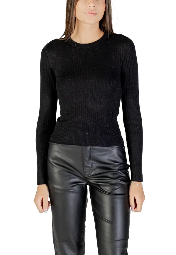 Jacqueline de Yong Črn pulover Jacqueline De Yong