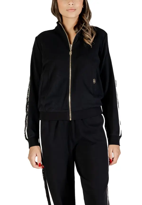 Liu Jo Črn pulover Liu Jo z zadrgo