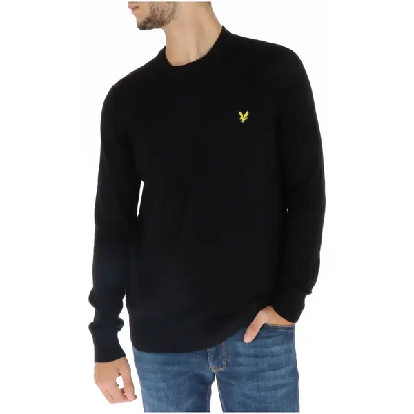 Lyle & Scott Črn pulover Lyle &amp; Scott