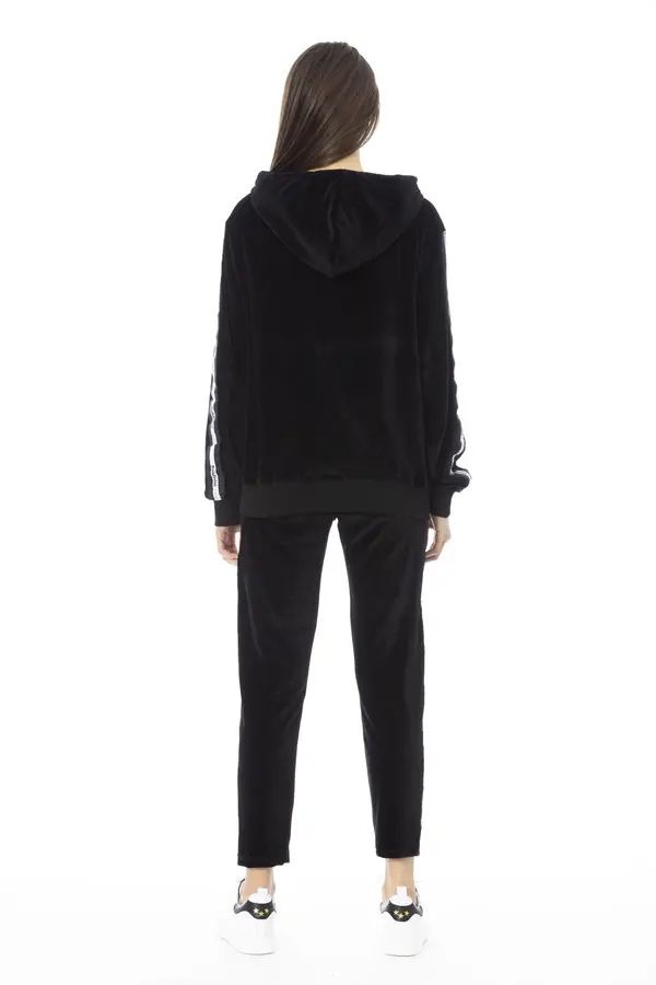 Baldinini Trend Črn ženski kombinezon Baldinini