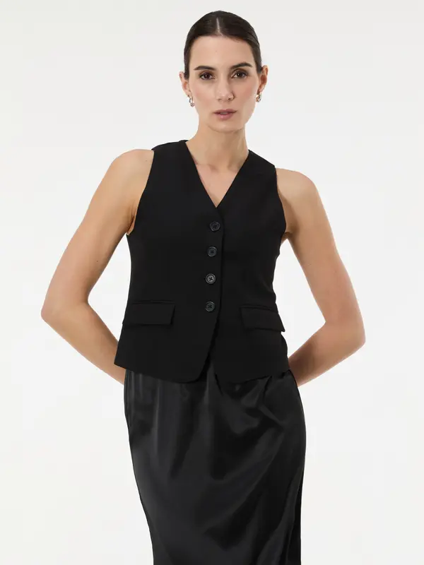 Orsay Črn ženski telovnik ORSAY