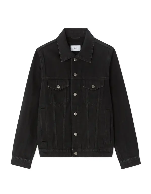 Celio Črna denim jakna Celio Gudens1