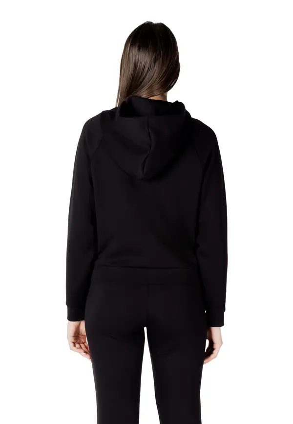 Armani Črna jopa s kapuco Armani Exchange