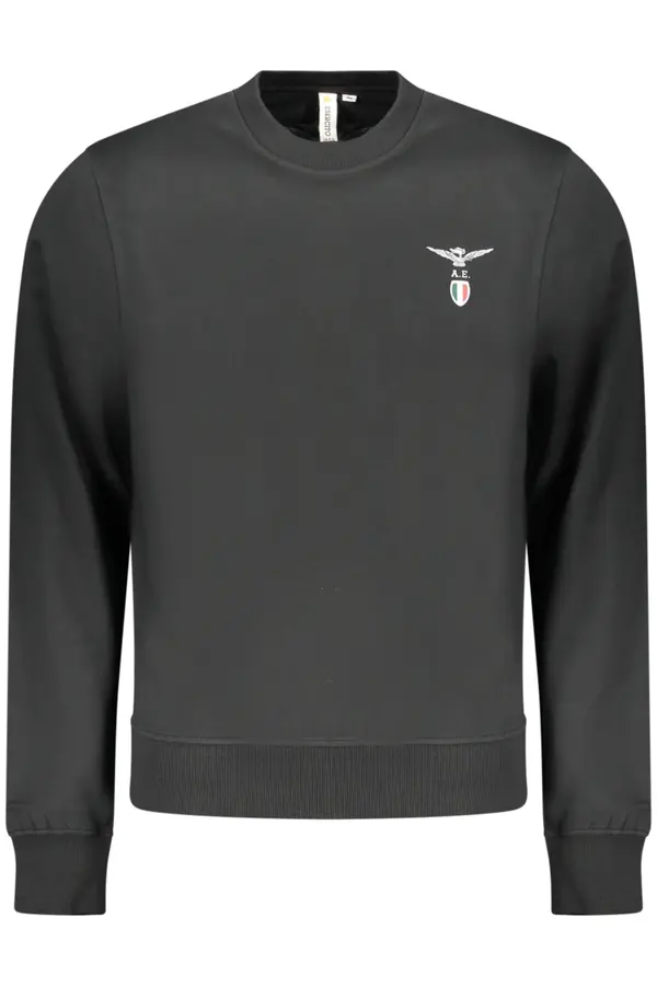 ACCADEMIA MILITARE Črna jopa s kapuco