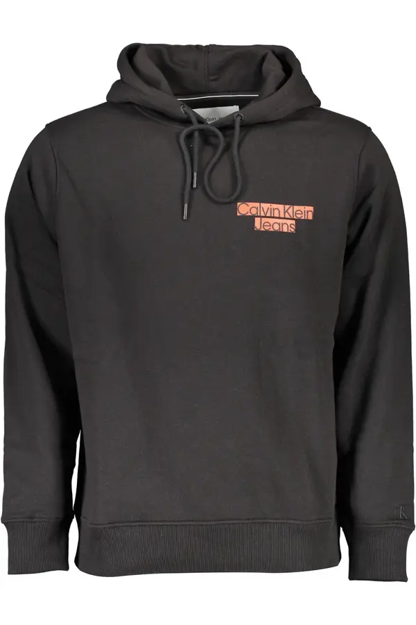 Calvin Klein Črna jopa s kapuco Calvin Klein