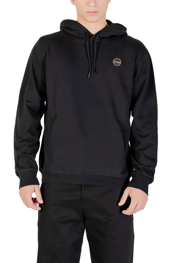 Napapijri Črna jopa s kapuco Napapijri