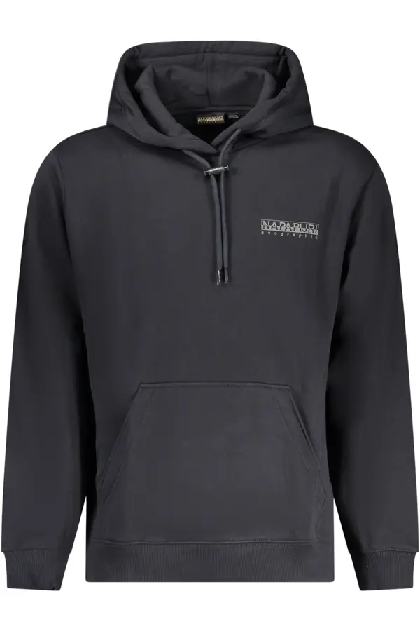 Napapijri Črna jopa s kapuco Napapijri