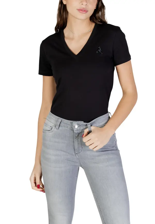 Armani Črna majica Armani Exchange