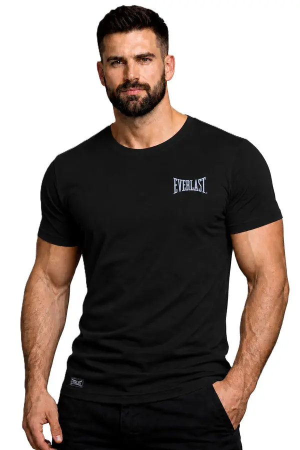Everlast Črna majica Everlast