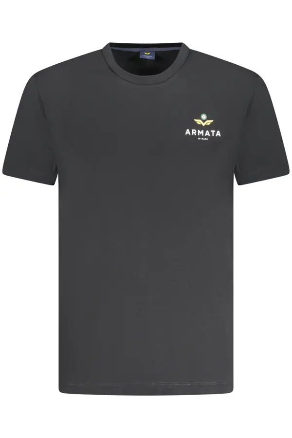 ARMATA DI MARE Črna majica s kratkimi rokavi ARMATA DI MARE