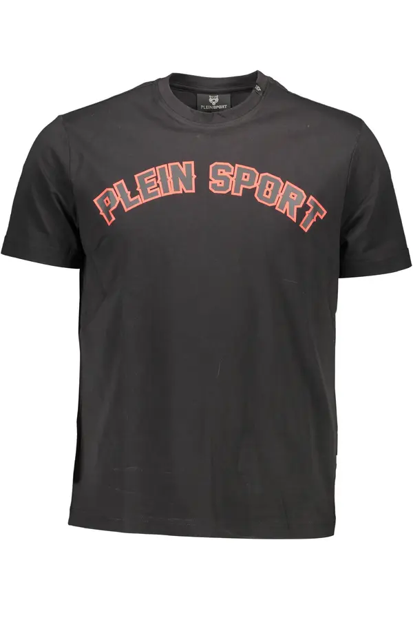 Plein Sport Črna majica s kratkimi rokavi Plein Sport